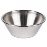 American Metalcraft D406 4 oz. Stainless Steel Oval Sauce Cup - 12/Case American Metalcraft D406 4 oz. Stainless Steel Oval Sauce Cup - 12/Case