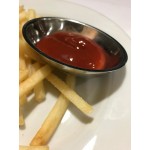 American Metalcraft D406 4 oz. Stainless Steel Oval Sauce Cup - 12/Case American Metalcraft D406 4 oz. Stainless Steel Oval Sauce Cup - 12/Case