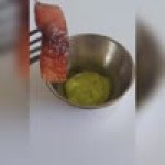 TableCraft 3 oz. Tall Round Flared Rim Stainless Steel Sauce Cup - 240010