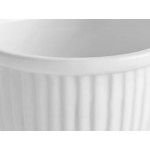 Acopa 4.5 oz. Bright White Fluted Porcelain Ramekin - 48/Case Acopa 4.5 oz. Bright White Fluted Porcelain Ramekin - 48/Case