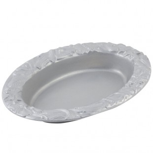 Bon Chef 5501P 5 Qt. Pewter-Glo Cast Aluminum Pasta Bowl