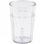 Cambro NT5152 Newport 6.4 oz. Clear Customizable SAN Plastic Tumbler - 36/Case Cambro NT5152 Newport 6.4 oz. Clear Customizable SAN Plastic Tumbler - 36/Case