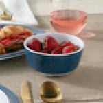 American Metalcraft DB10DN Jane Casual 10 oz. Denim Melamine Bouillon Cup American Metalcraft DB10DN Jane Casual 10 oz. Denim Melamine Bouillon Cup