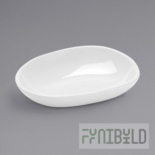 American Metalcraft 2 oz. Organic White Mini Melamine Bowl