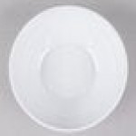Elite Global Solutions DS725-W Swirl 23 oz. White Oblong Melamine Bowl - 6/Case