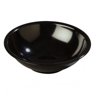 Carlisle 800B03 Black 27 oz. Salad Bowl - 48/Case Carlisle 800B03 Black 27 oz. Salad Bowl - 48/Case