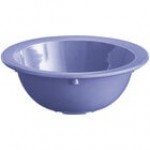 Acopa Foundations 13 oz. White Narrow Rim Melamine Grapefruit Bowl - 12/Case