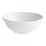 Acopa Foundations 13 oz. White Narrow Rim Melamine Grapefruit Bowl - 12/Case