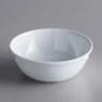 Acopa Foundations 13 oz. White Narrow Rim Melamine Grapefruit Bowl - 12/Case