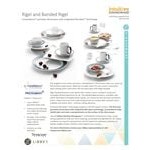 Libbey 999025149 Banded Rigel Constellation 10 1/4