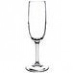 Libbey 8595SR Bristol Valley 6 oz. Customizable Flute Glass - 24/Case
