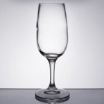 Libbey 8595SR Bristol Valley 6 oz. Customizable Flute Glass - 24/Case