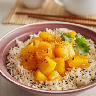 30 lb. IQF Chunks of Organic Mangoes 30 lb. IQF Chunks of Organic Mangoes