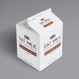 Rich's 8 lb. Plant-Based Chocolate Oat Milk Soft Serve Base - 4/Case Rich's 8 lb. Plant-Based Chocolate Oat Milk Soft Serve Base - 4/Case