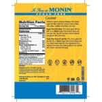 Monin Sugar-Free Coconut Flavoring Syrup 1 Liter - 4/Case