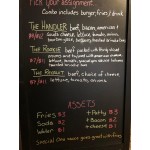 Choice A-Frame Chalkboard Sidewalk Sign - Black Wood - 25 Choice A-Frame Chalkboard Sidewalk Sign - Black Wood - 25