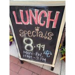 Choice A-Frame Chalkboard Sidewalk Sign - Black Wood - 25 Choice A-Frame Chalkboard Sidewalk Sign - Black Wood - 25
