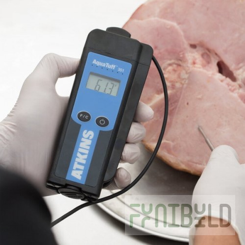 Cooper-Atkins 35132 AquaTuff Waterproof Thermocouple Thermometer - Wrap&Stow with DuraNeedle Probe, -100 to 500 Degrees Fahrenheit