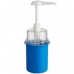 Steril-Sil 30 oz. Blue Condiment Dispenser Kit with 1 oz. Pump and Dome Top Lid Steril-Sil 30 oz. Blue Condiment Dispenser Kit with 1 oz. Pump and Dome Top Lid