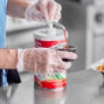 Choice Condiment Pump Kit with 0.5 oz. Pump and 110 mm Snap-On Adapter Lid