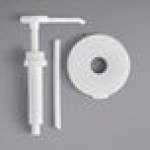 Choice Condiment Pump Kit with 0.5 oz. Pump and 110 mm Snap-On Adapter Lid