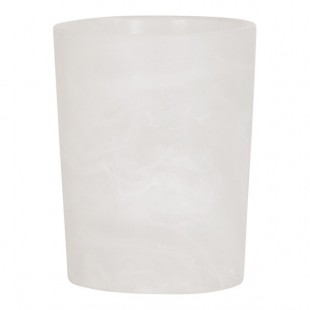 Cal-Mil 38 oz. White Cloud Round Resin Crock / Condiment Jar Cal-Mil 38 oz. White Cloud Round Resin Crock / Condiment Jar