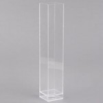 Cal-Mil 1583-13 Soho Black 3-Cylinder Vertical Flatware / Condiment Display