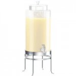 Cal-Mil 1583-13 Soho Black 3-Cylinder Vertical Flatware / Condiment Display
