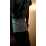 Uncommon Chef 3067 Brown Customizable Waist Apron with 3 Pockets - 11 Uncommon Chef 3067 Brown Customizable Waist Apron with 3 Pockets - 11