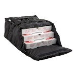 CaterGator Dash Insulated Pizza Delivery Bag Black Soft-Sided Heavy-Duty Nylon 18 1/2 CaterGator Dash Insulated Pizza Delivery Bag Black Soft-Sided Heavy-Duty Nylon 18 1/2