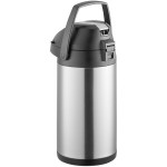 Acopa 4 Liter Stainless Steel Lined Airpot with Metal Lever