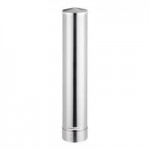 ServSense Wall-Mount Stainless Steel 12 - 24 oz. Lid Organizer