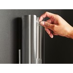 ServSense Wall-Mount Stainless Steel 12 - 24 oz. Lid Organizer