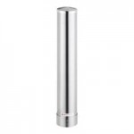 ServSense Wall-Mount Stainless Steel 12 - 24 oz. Lid Organizer