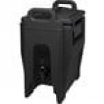 Cambro 100LCD110 Camtainer® 1.5 Gallon Black Insulated Beverage Dispenser