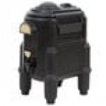 Cambro 100LCD110 Camtainer® 1.5 Gallon Black Insulated Beverage Dispenser