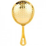Barfly® M37006GD 1 oz. & 2 oz. Gold-Plated Heavy-Duty Straight Rim Bell Jigger