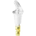 Choice 1.5 oz. 3-Ball Measured Liquor Pourer with No Collar - 12/Pack