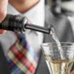 Acopa Black Liquor Pourer with Flip Cap - 12/Pack Acopa Black Liquor Pourer with Flip Cap - 12/Pack