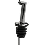 Acopa Black Liquor Pourer with Flip Cap - 12/Pack Acopa Black Liquor Pourer with Flip Cap - 12/Pack