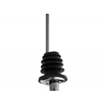 Acopa Black Liquor Pourer with Flip Cap - 12/Pack Acopa Black Liquor Pourer with Flip Cap - 12/Pack