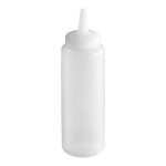 Vollrath 2808-13 Traex® 8 oz. Clear Single Tip Standard Squeeze Bottle