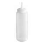 Vollrath 2808-13 Traex® 8 oz. Clear Single Tip Standard Squeeze Bottle