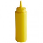 Vollrath 2808-13 Traex® 8 oz. Clear Single Tip Standard Squeeze Bottle