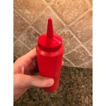 Vollrath 2808-13 Traex® 8 oz. Clear Single Tip Standard Squeeze Bottle