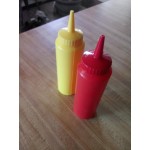 Vollrath 2808-13 Traex® 8 oz. Clear Single Tip Standard Squeeze Bottle