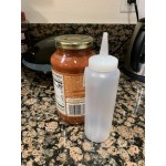 Vollrath 2808-13 Traex® 8 oz. Clear Single Tip Standard Squeeze Bottle