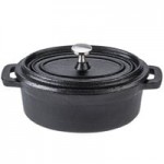 Libbey CIS-25 9 oz. Mini Cast Iron Pot with Cover - 12/Case