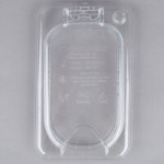 Carlisle 3068807 StorPlus 1/9 Size Clear Polycarbonate Food Pan - 6