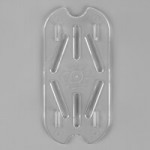 Carlisle 3068807 StorPlus 1/9 Size Clear Polycarbonate Food Pan - 6